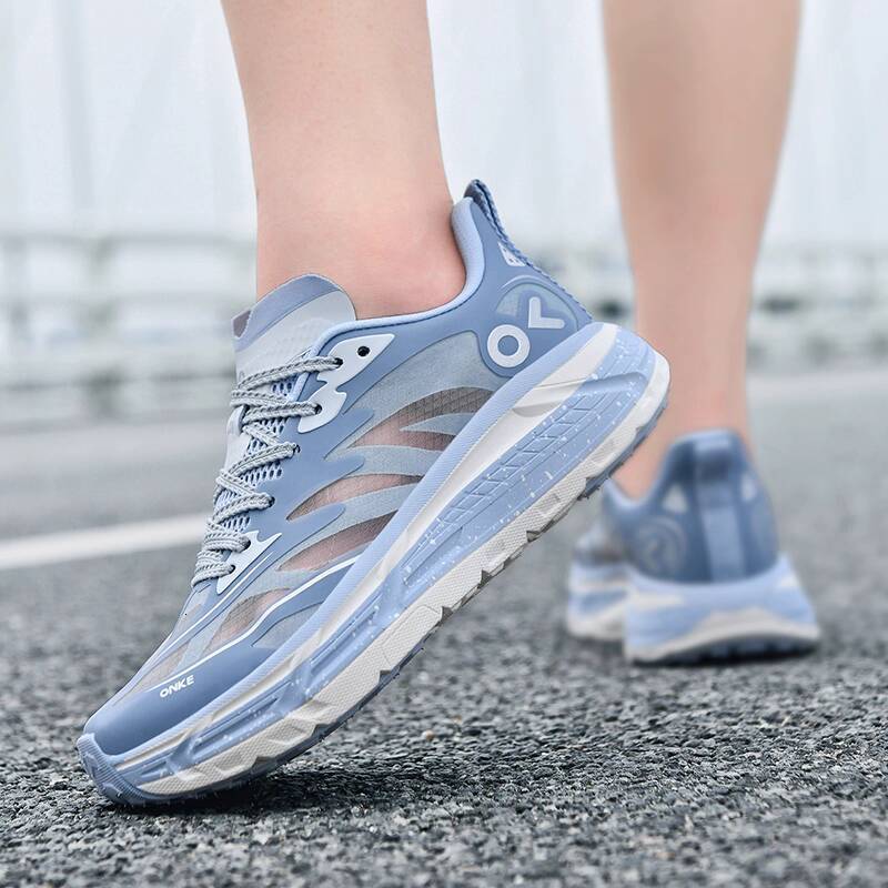 Women's Autumn Running Shoes with Mesh Fabric for Breathability - Soft Sole Cushioning