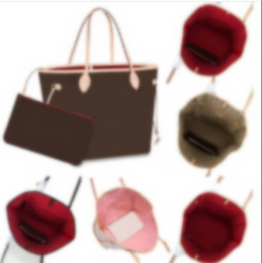 Large tote bag designer women totes shoulder bag classic leather woman 3 sizes luxury handbag purse large practical bag clutch wallet Large Shopping bags