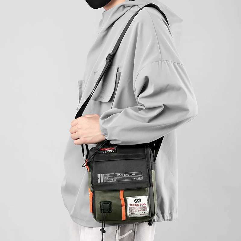 Mens Shoulder Bag Man Waterproof Messenger Crossbody Bags Fashi Oxford Bags Large Capacity Business Bags For Men H250901