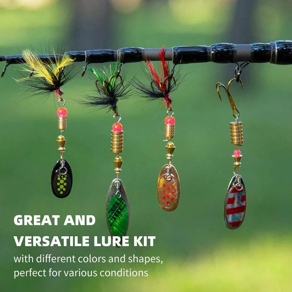 Metal Spoon Spinner Lure 2 to 8g 35g 10pcsLot Spoonbait Crankbaits Fishing Wobblers For Pike Crochet Set Bait Tackles 250901