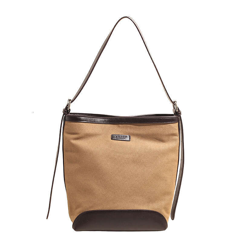 Large Capacity Bucket for Women, Versatile Handbag, 2025 Autumn Winter New Casual Shoulder Bag, Commuter Crossbody Bag