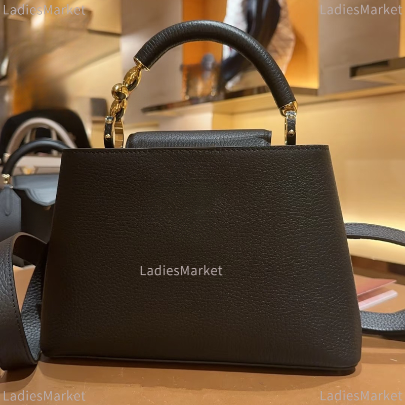 10A Designer Bag Lady Classic Top Handbag Top Quality Cowhide Genuine Leather Women Shoulder Bag Metal Mini Bag Luxury Tote Bag Capuciness Bb Bag Crossbody Bag 20 27