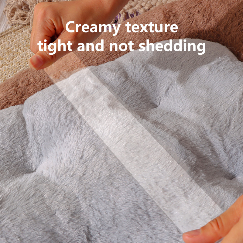 Coffee color Cat Bed & Cat Sleeping Mat: Ultra-Soft Fleece, All-Season Universal Pet Sleeping Mat with Non-Slip Base, Scratch-Resistant & Bite-Resista