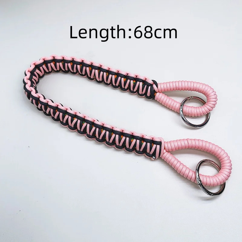 Adjustable Paracord Woven Bag Strap Purse Shoulder Strap Replacement for Bag Non Adjustable Braided Paracord Rope Handbag Strap 250902