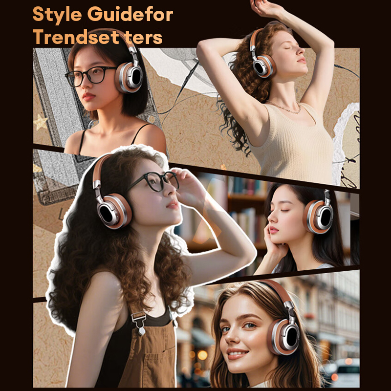 Original LenovoServices LE602 Head Mounted Wireless Earphones Over-ear Bluetooth 6.0 Headphones HIFI Stereo Music Ultra-Low Latency Game Sport Headset
