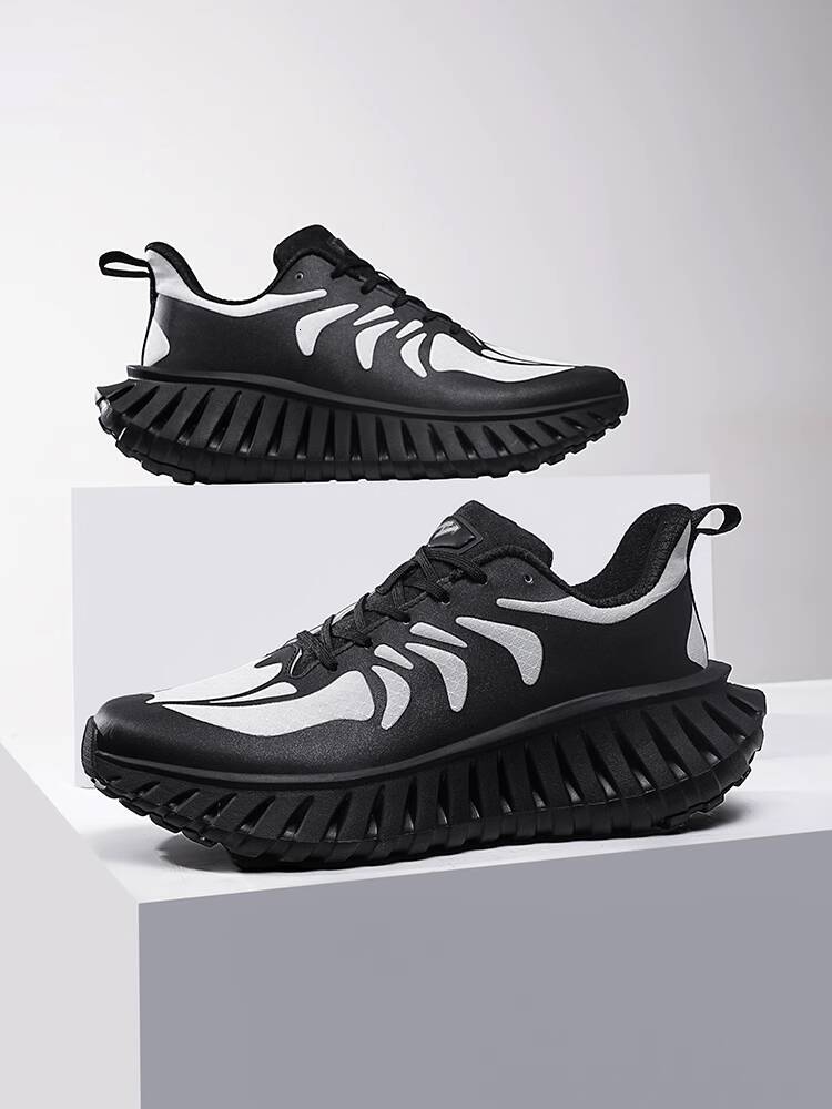 NHOT Trendy Shoes Casual Sports Shoes for Men Spring Autumn Summer Running Shoes Ultra-light Shock-absorbing Men's Shoes Street Style Tire Shoes