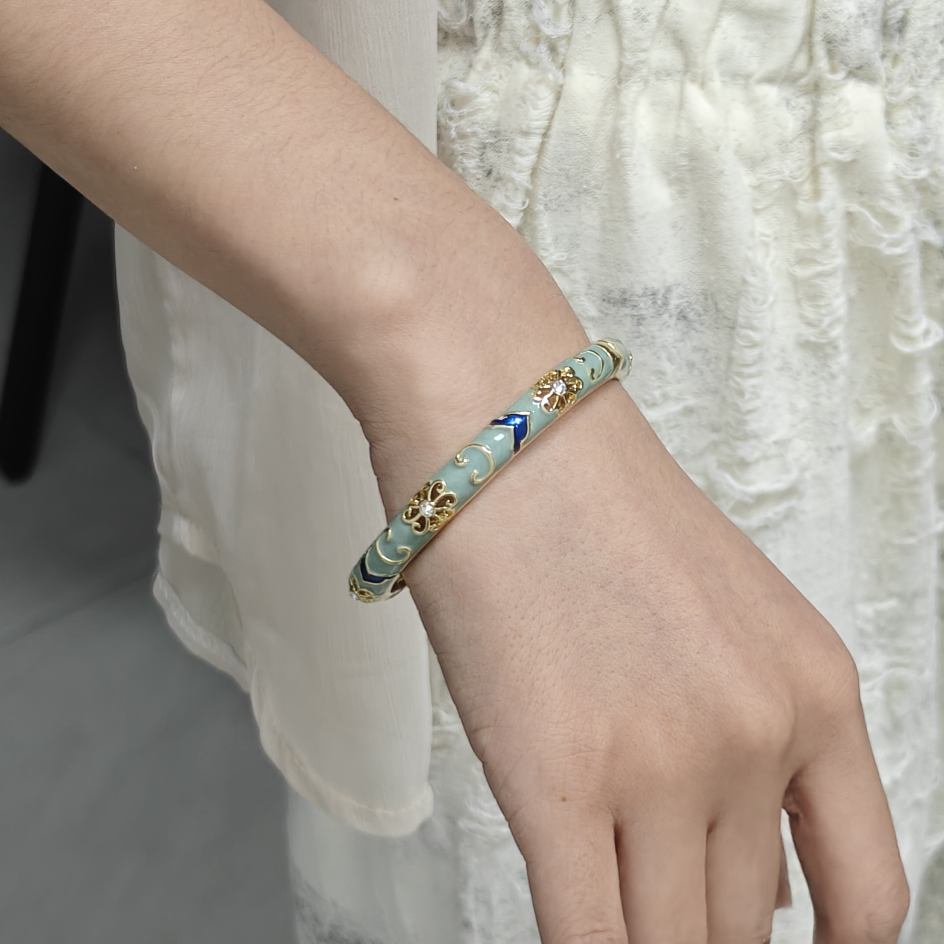 Designer Bracelet Fashion Luxury Jewelry Bangle Bracelets Titanium Steel Diamond bangles Armband for Women Bangle Designer Bangle Bracelet National Tr