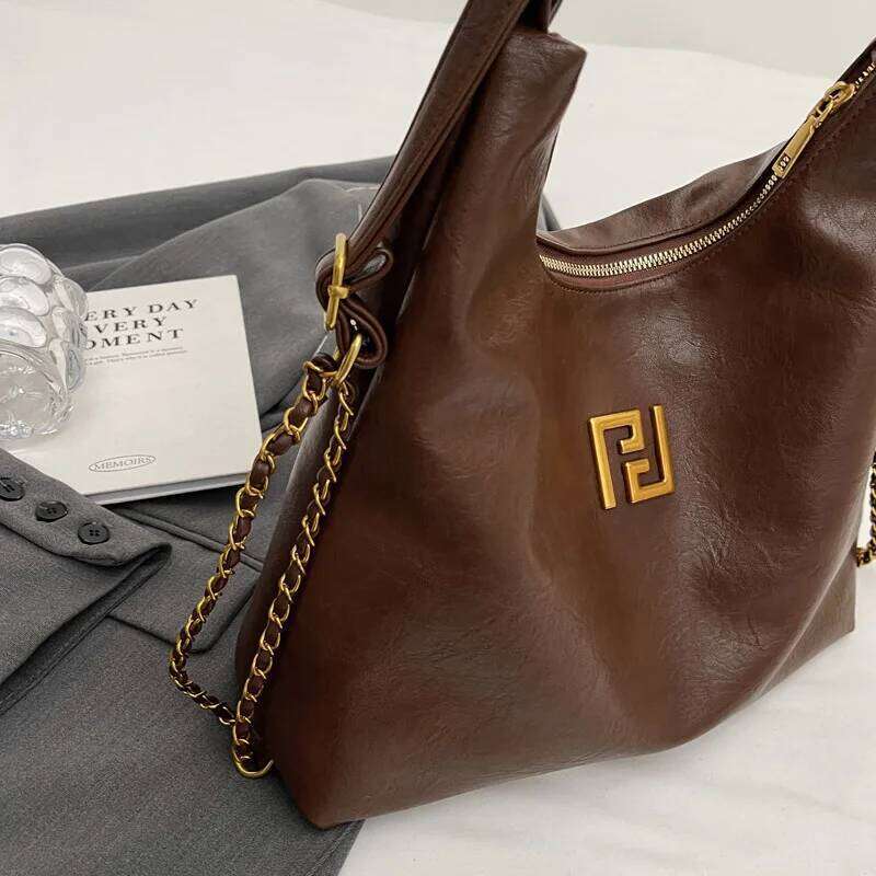 Large Capacity Hobos Bag For Women Designer Handbag Purses 2023 New In PU Multifunction Chain Sequined Backpacks Shoulder