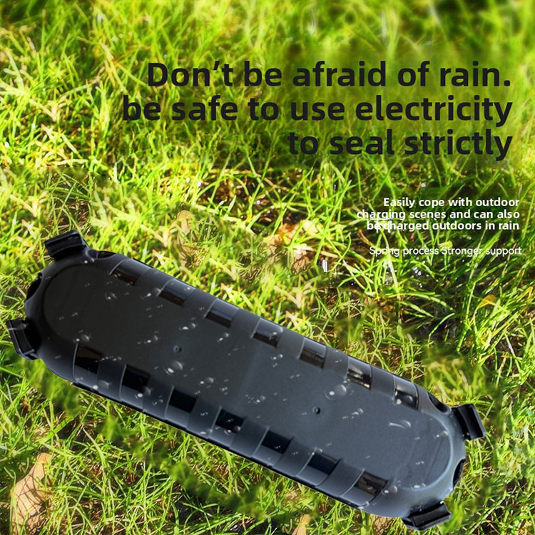 A heavy-duty and durable fish-mouth type cable organizer with waterproof function