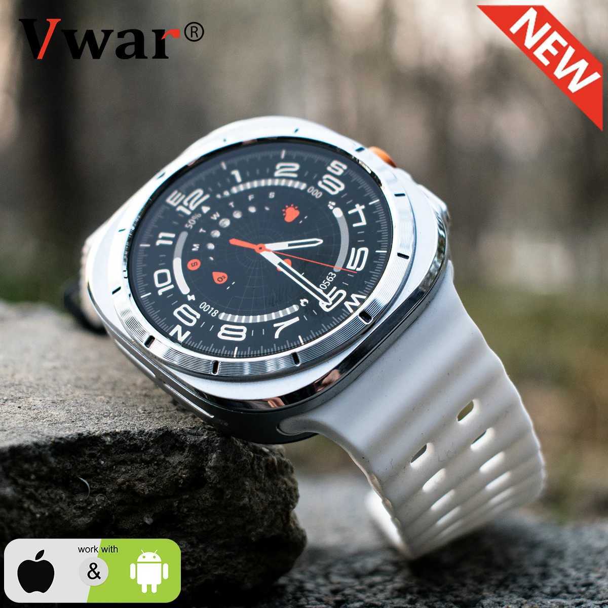 2025 Vwar Watch 7 Ultra 47mm Smart Watch IP68 Waterproof etooth Call Compass Smartwatch for Men Women 143 AMOLED SnXJ250903