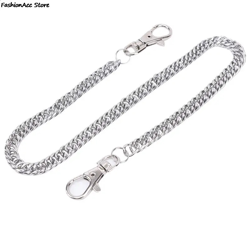 Waist Chain Long Punk Metal Keyring Keychain Rock Pants Chain Hipster Pant Jean Key Wallet Belt Ring Clip Mens HipHop Jewelry 250903