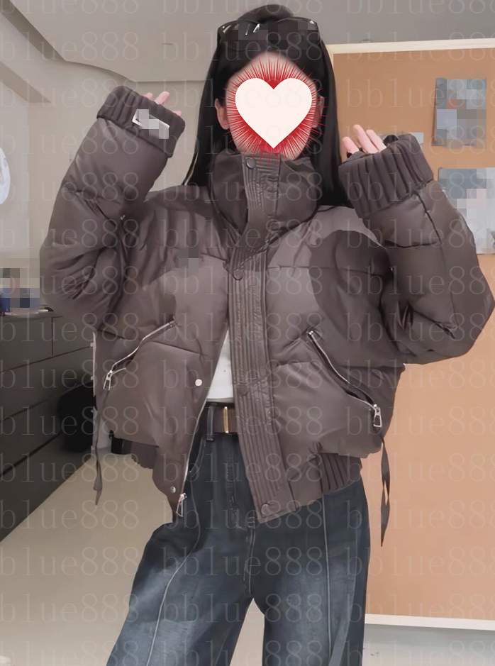 25 Women's Down Jacket Waterproof Coating Fabric Velvet Short Parker Down Jacket 903