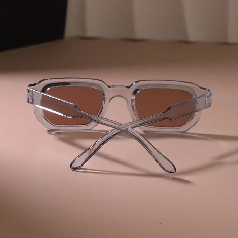 Rectangle Sunglasses Women Men er Casual Sun Glasses Female Male Plastic Personality Outdoor Eyewear 250902