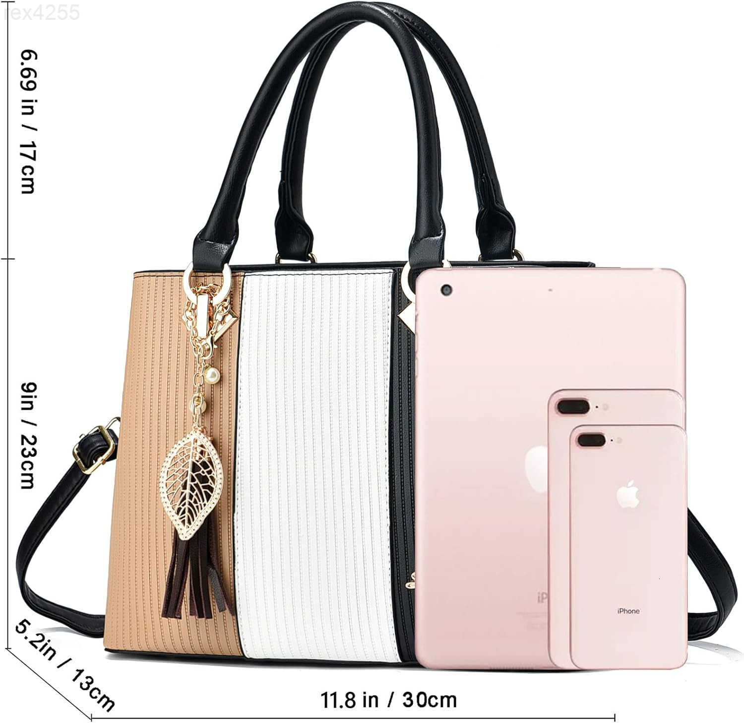 Purses and Handbags for Women Leather Tote Shoulder Bag Medium Satchel Purse Top Handle Bags for LadiesW250903