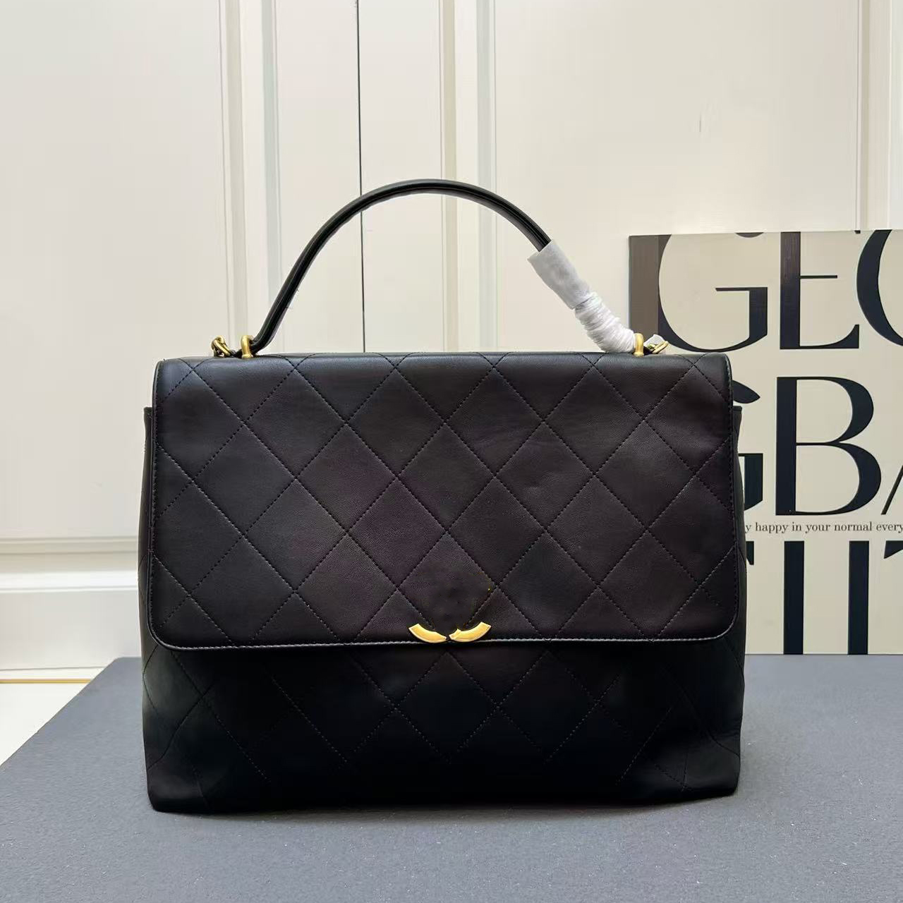 25P 2025 Large Capacity Fashion Womens men Bag One shoulder Portable Tote Bag Office Briefcase Laptop One shoulder messenger Diamond Lattice