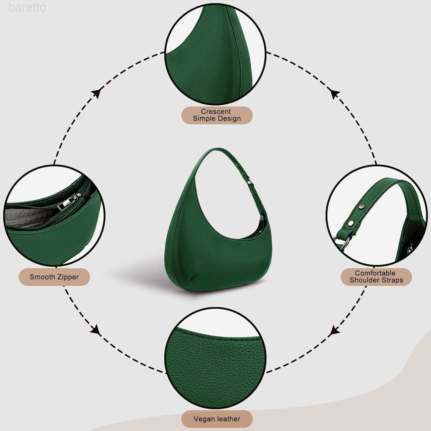 Small Shoulder Bag for Women Lightweight Vegan Leather Evening Purse Trendy Dressy Womens Going Out Handbags M250903