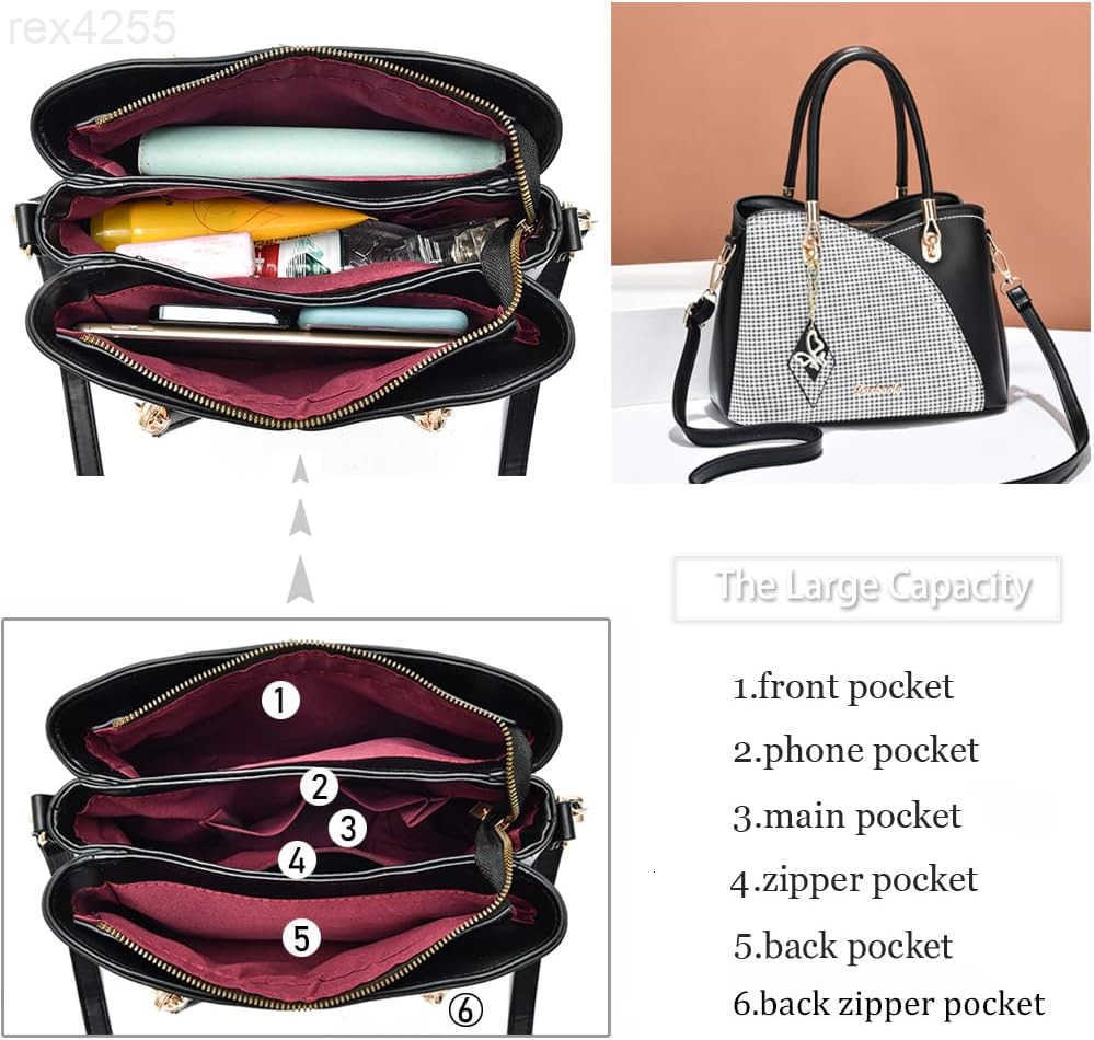 Purses and Handbags Top Handle Satchel Shoulder Bags Messenger Tote Bag for LadiesW250903