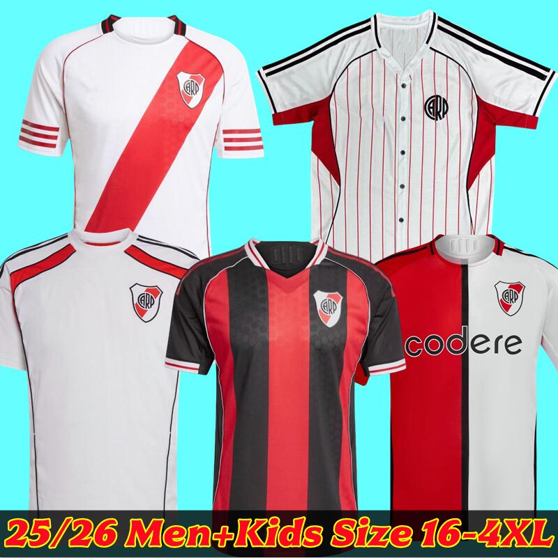 3XL 4XL River Plate soccer jerseys 2025 2026 fans player version TUCUMAN BARRACAS CENTRAL BELGRANO 25 26 Camiseta de futbol DE LA CRUZ Training suit football shirt