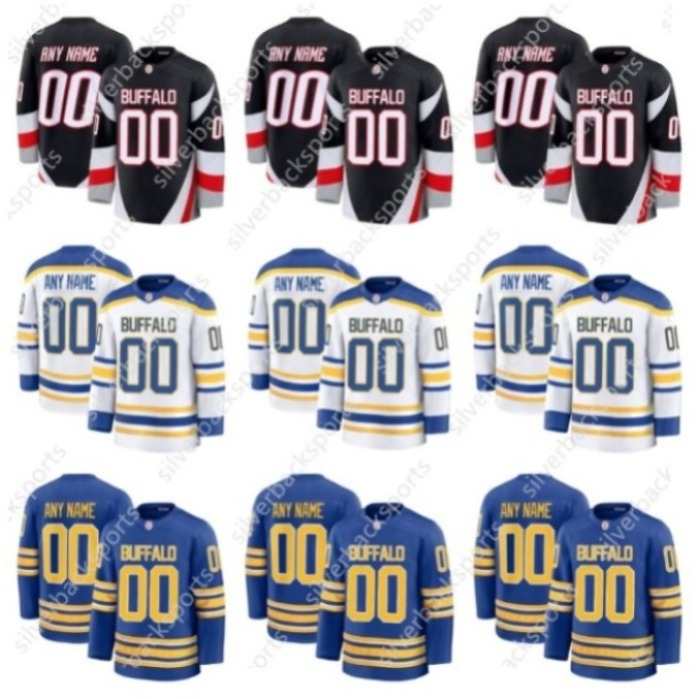 26 Rasmus Dahlin custom Men women youth Hockey Jerseys 53 Jeff Skinner 89 Alex Tuch Tage Thompson Benson Alex Tuch Devon Levi Luukkonen Jack Quinn Greenway on sale