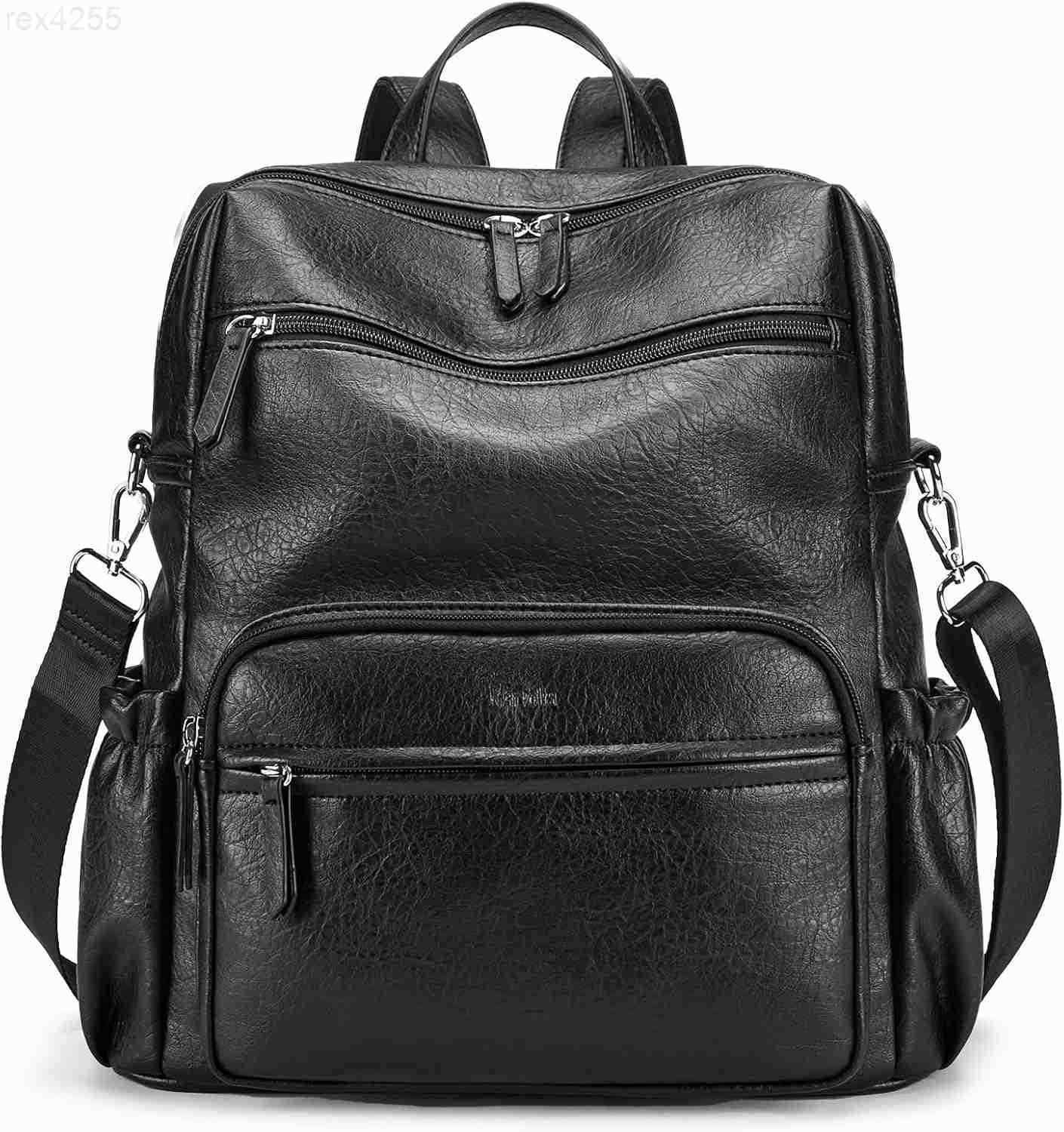 Purse for Women Large Fashion Designer Travel Backpack Ladies Shoulder Bag BrownW250903