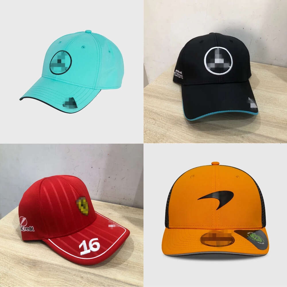 Lewis Hamilton Trucker AUDI BWM Miami GP Monaco F1 Racing cap Designer Baseball Men Brand Snapback Womens Denim Splicing Hat Caps Summer Beach Hats