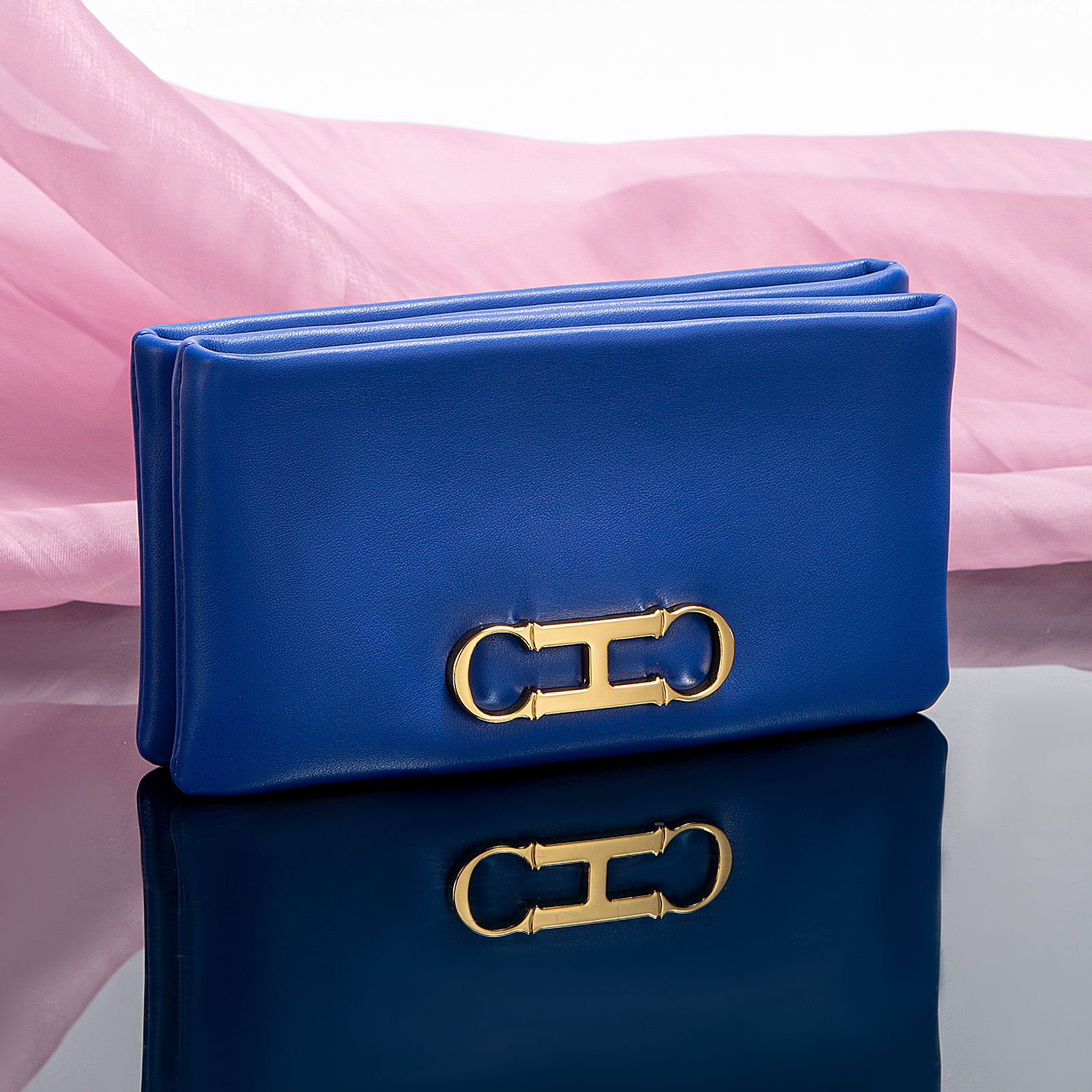 CHCH Luxury Design New 2024 Women's Solid Color Rectangular Design Handbag Letter Design Card Bag