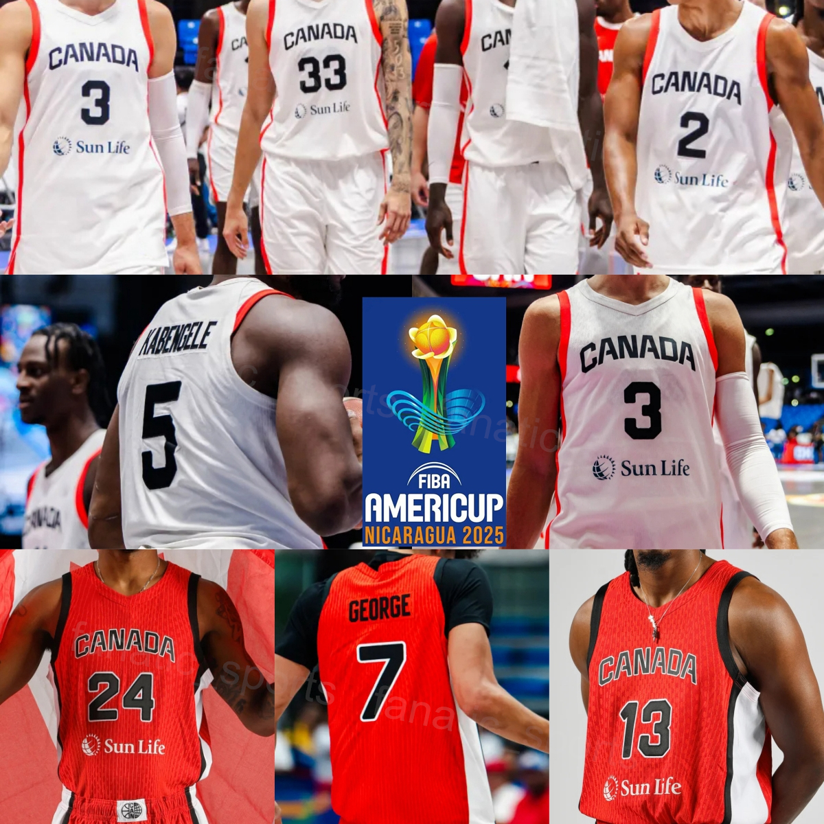 Stampato Canada 2025 26 Basketball Americup 3 Nate Darling Maglie Kid Lady Man …