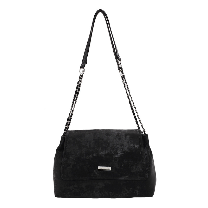 2025 autumn New Light Luxury Korean Style Fashion Leisure Niche Design Soft Handbag Elegant atmosphere Commuter Women s Chain Shoulder Bag Designer Sh