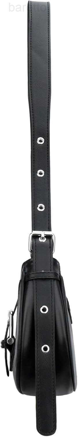 Shoulder Bags for Women Retro Crescent Hobo Handbag Y2K Underarm Purse M250904