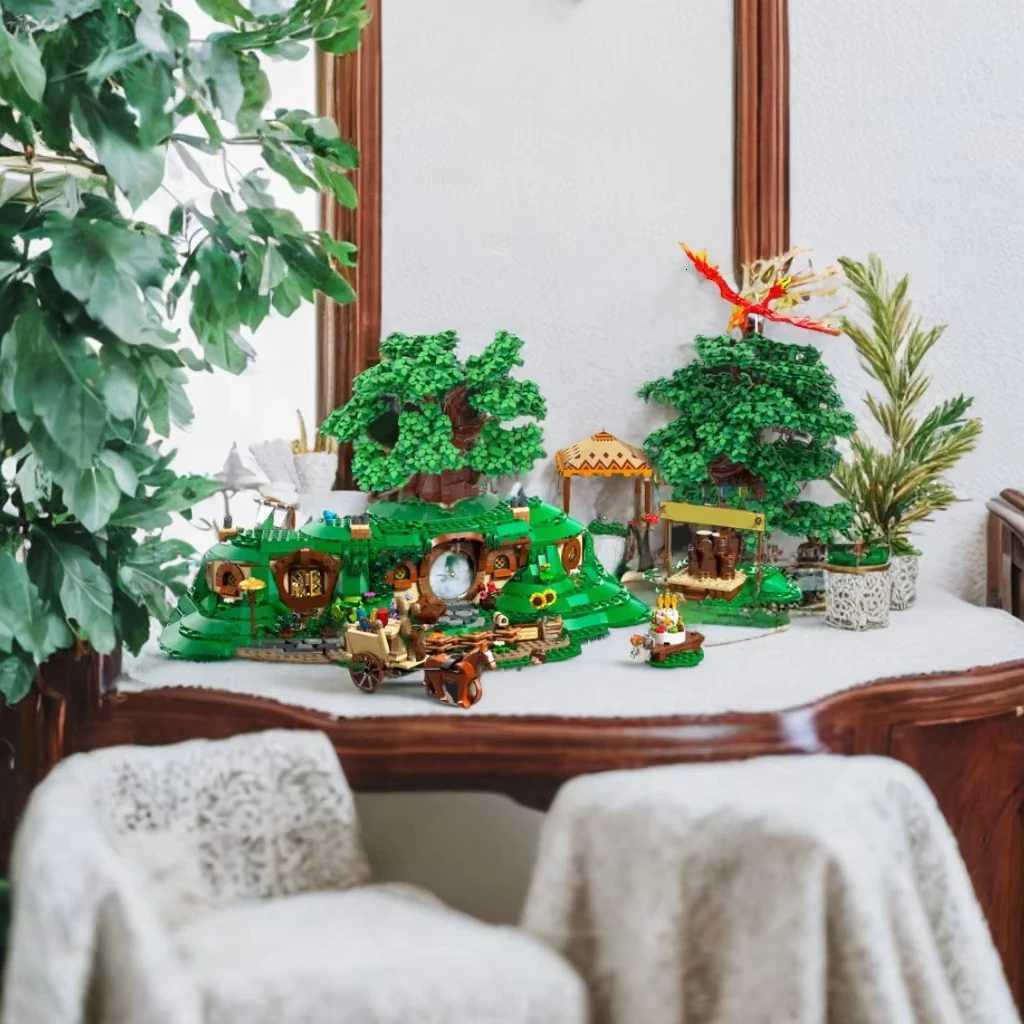 Kalein Popular Toy Building Series Shire Hobbit Cave Model Building Block Decoration Set Toy Childrens Christmas Birthday GiftXJ250903