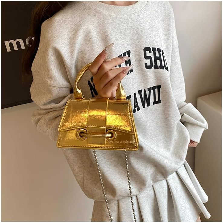 Mini Purses for Women Y2K Top Handle Crossbody Bag Stylish Tiny Clutch Shoulder Handbag for Cocktail Party PromW250903