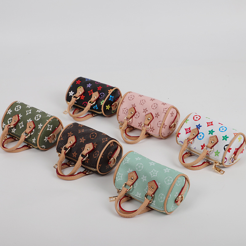 2025 New Mini Small Earphone Cute Creative Casual Pillow Bag Car Keychain Pendant for Women