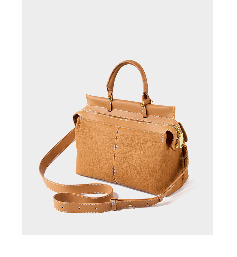 202025 New Solid Color Large Capacity Women's Handbag Solid Color Minimalist Women's Shoulder Bag Autumn New Designer Bag Women's Cross