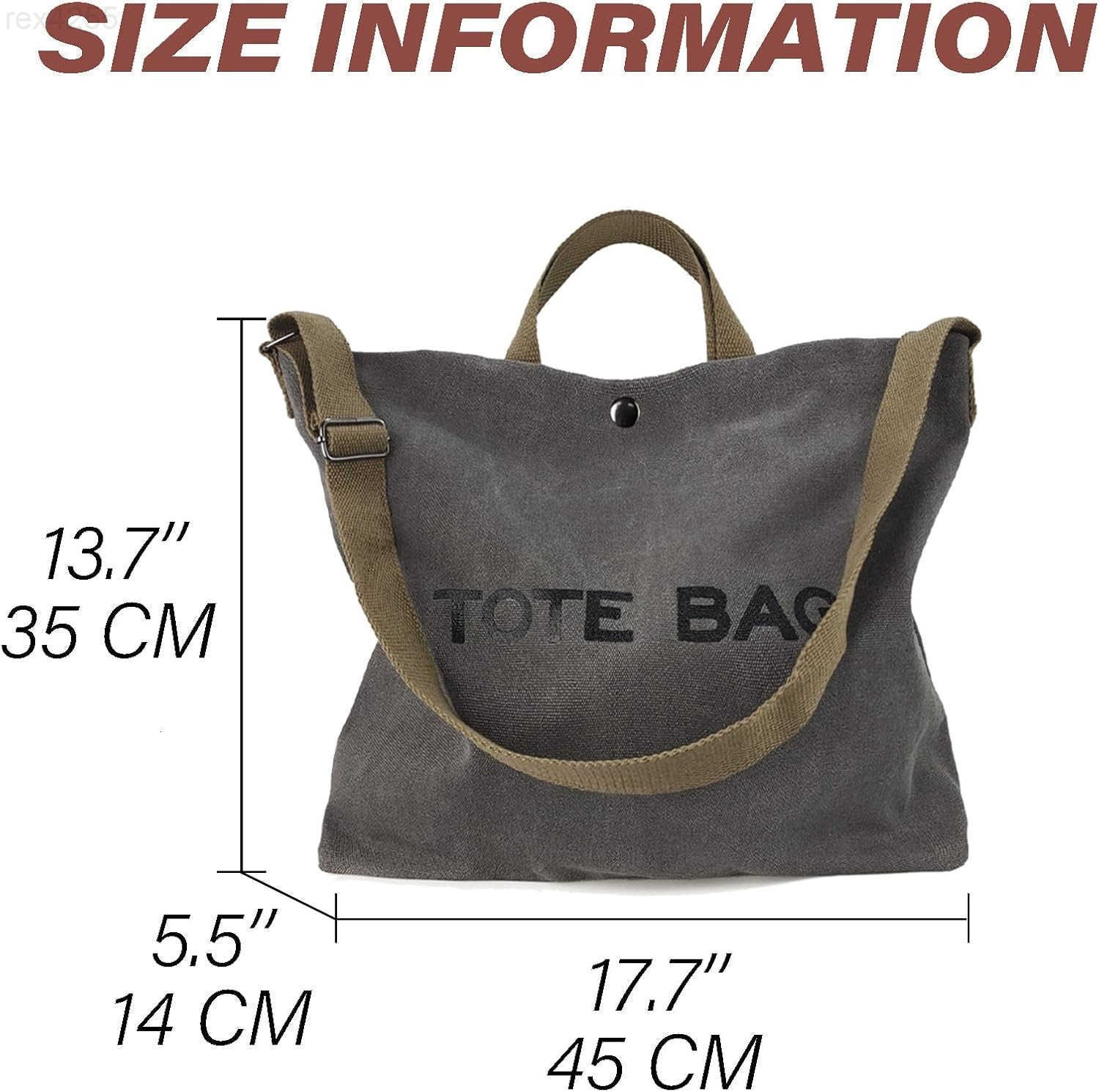 Women Canvas Tote Bag Travel Shoulder Bag Large Capacity Crossbody Top Handle Fashion HandbagsW250903