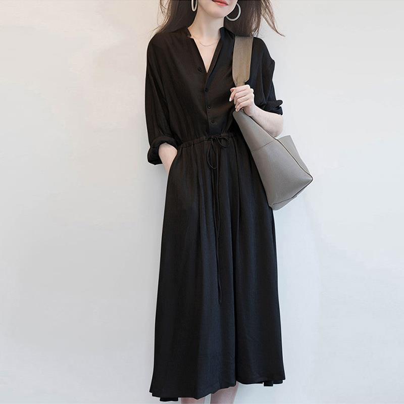 DR85 Summer Long Dress Slimming Elegant Dress
