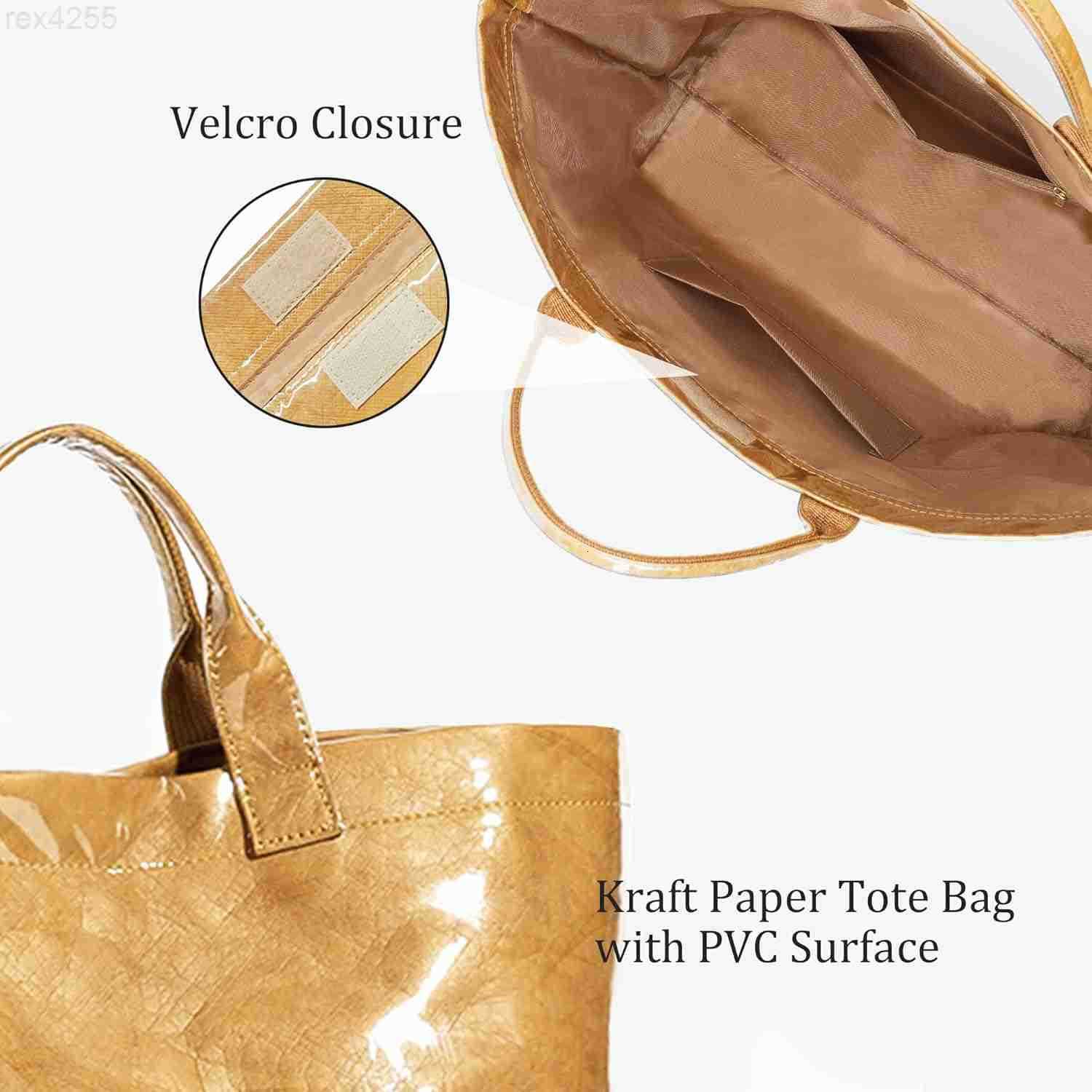 PVC Tote Bag for Women Clear Plastic Handbag Letter Printed Hobo Bag Large Work Tote BagW250903