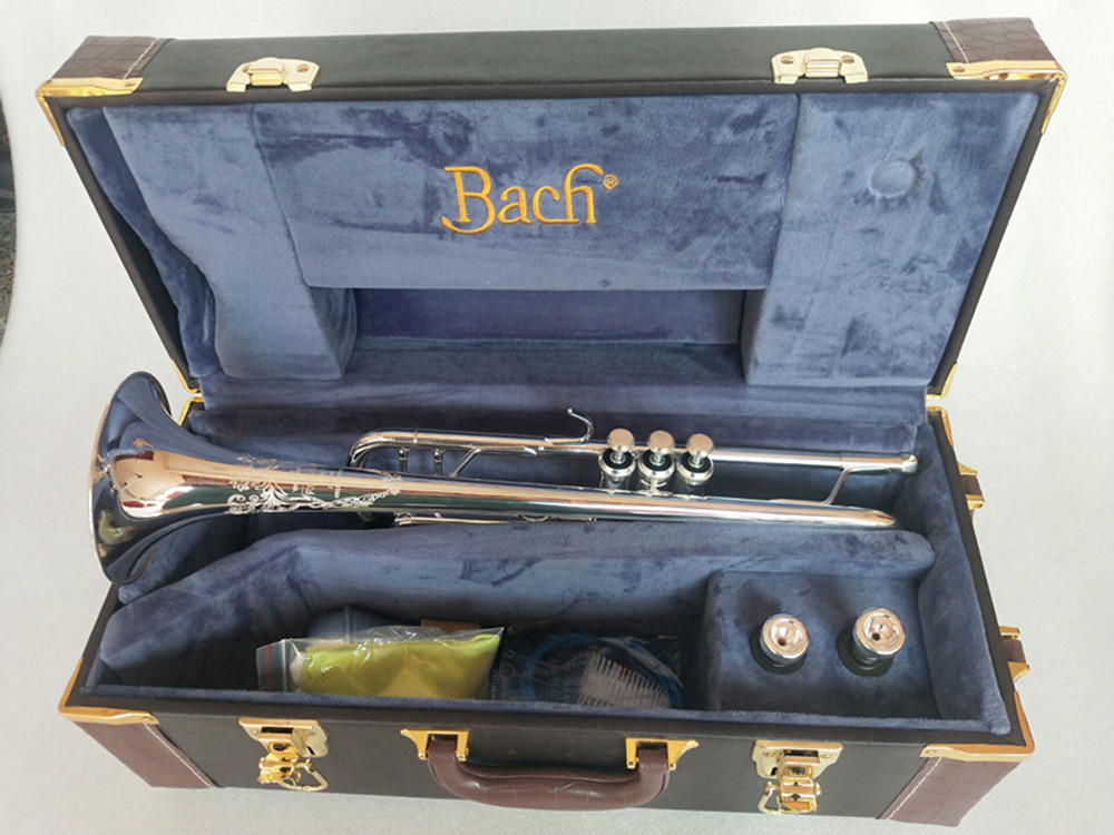 New USA original Trumpet LT180S-37 silver-plated genuine Trumpet Bb musical instrument playing professionally