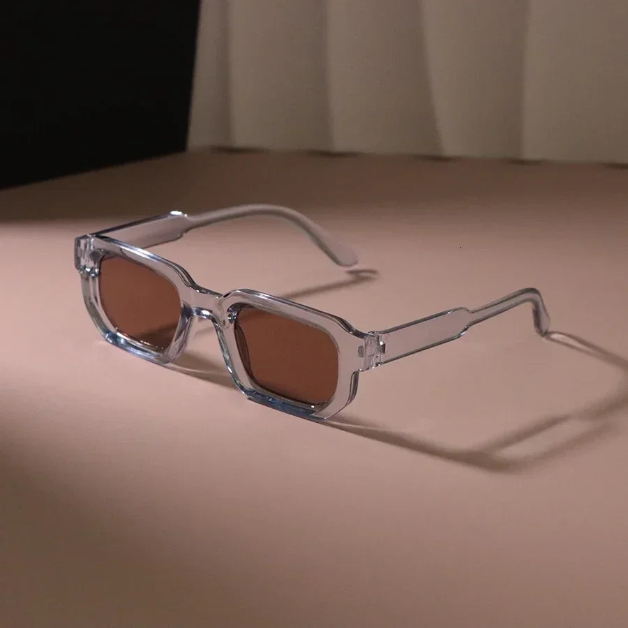 Rectangle Sunglasses Women Men er Casual Sun Glasses Female Male Plastic Personality Outdoor Eyewear 250902
