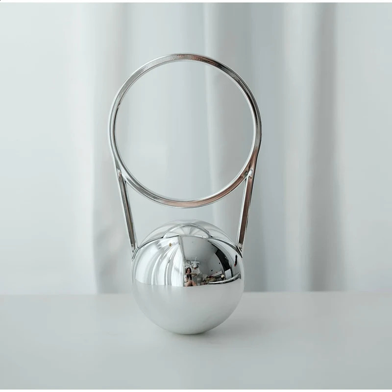 Evening Clutch With Ball Handle Acrylic Women Handbag Creative Highend Bowling Wedding Purses Party Tote Ladies 250916