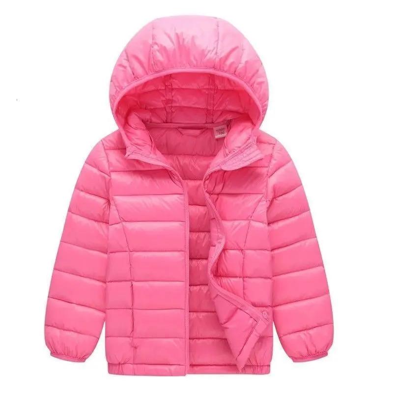 114 Years Autumn Winter Kids Down Jackets For Girls Children Clothes Warm Down Coats For Boys Toddler Girls Outerwear Clothes250902