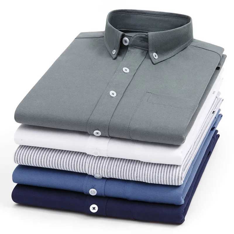 Fashion hight qulity 100cotton casual longsleeve shirts for men slim fit formal plain shirt houndstooth plaid top Pink clothes X250903