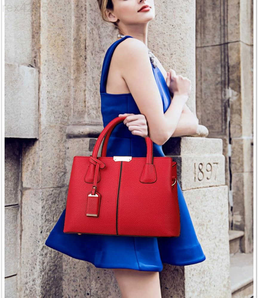 Women Classy Satchel Handbag Tote Purse Handle Bag Shoulder BagW250903