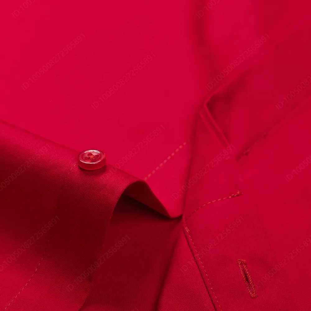 Mens Wedding French Cuff Fly Front Placket Dress Shirt Without Pocket Regularfit Formal Business Activities Long Sleeve Shirts X250903