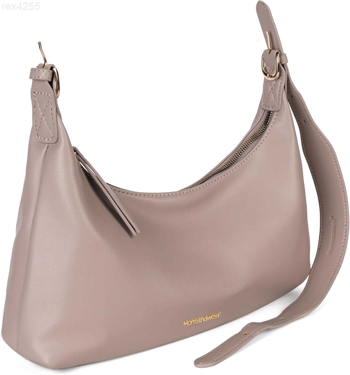 WEST MEDIUM Shoulder Purses for Women Crescent Bags Trendy PursesW250903