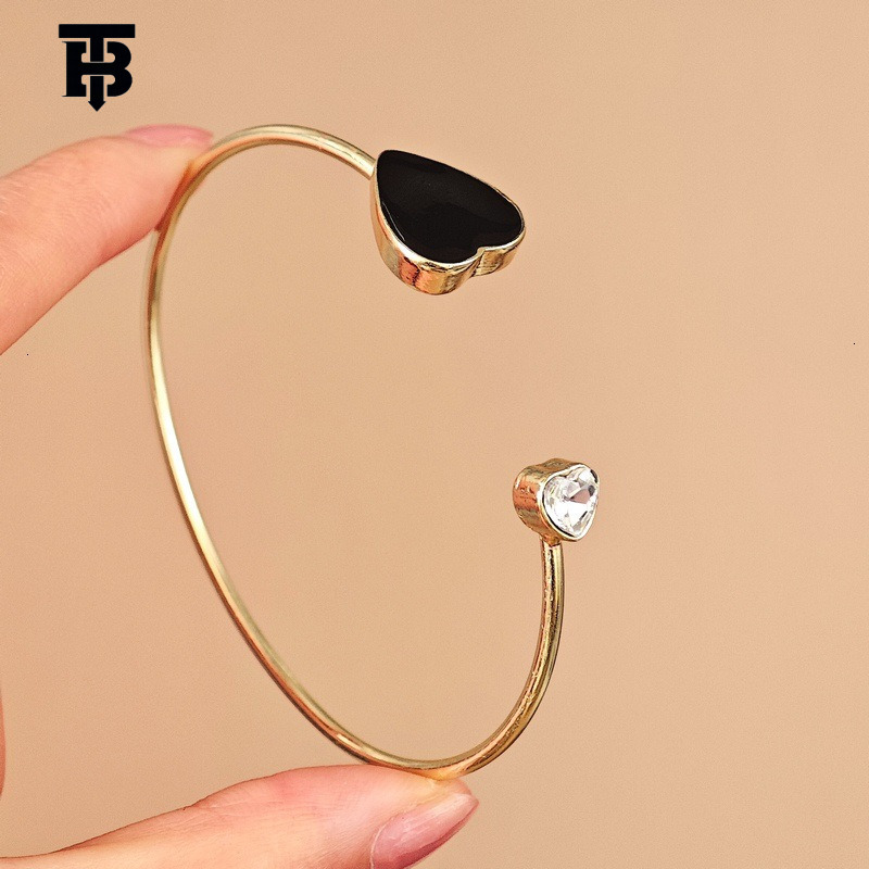 TB BHULAMTE A Designer For Ladies Offers A New Wholesale Of European And American Fashion Jewelry - A Casual Elegant And Open Red Heart Bracelet