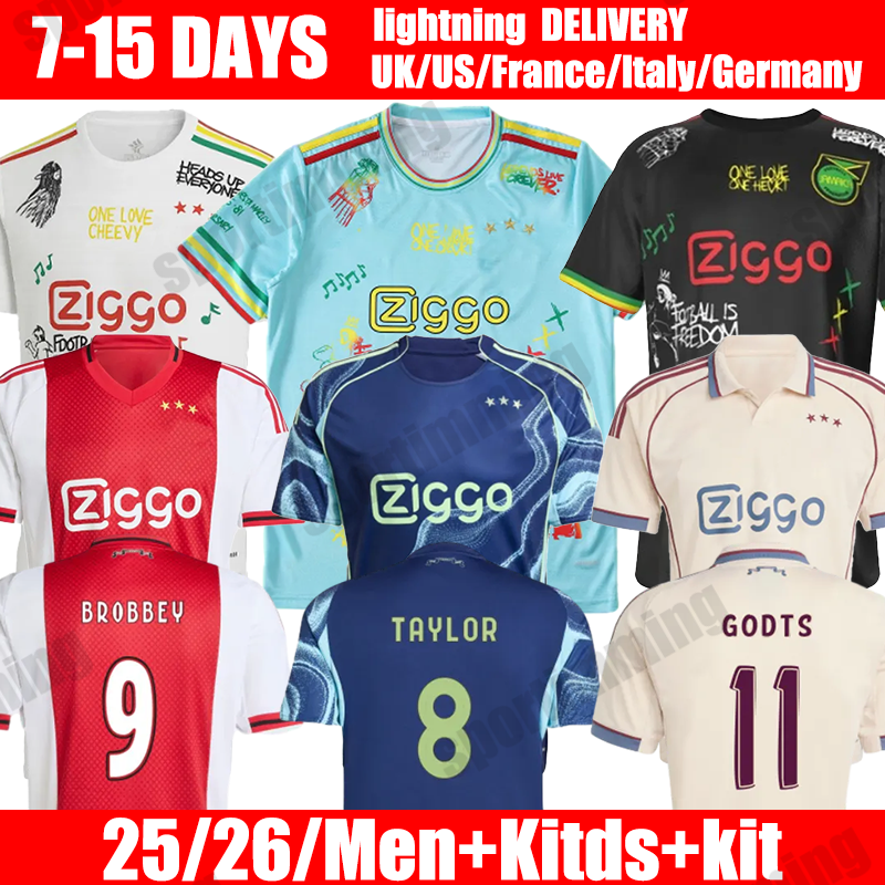 AMS 25 26 Soccer Jerseys WEGHORST#25 HATO #4 Oscar #10 Moro #7 HENDERSON #6 2025 football shirtmens kit kids