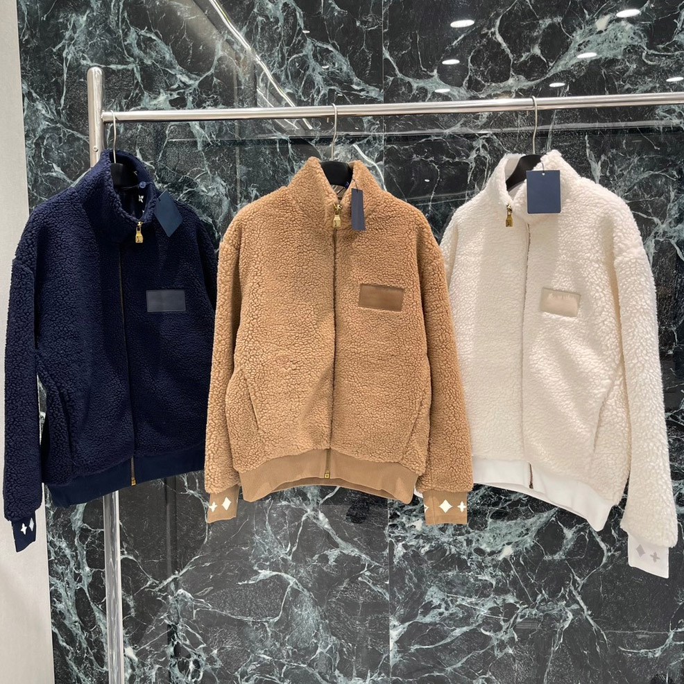 Men's plus size Outerwear Lamb Wool Coats Designer Jacket hoodie suit hooded casual fashion top quality wild breathable long sleeve ytr13y5