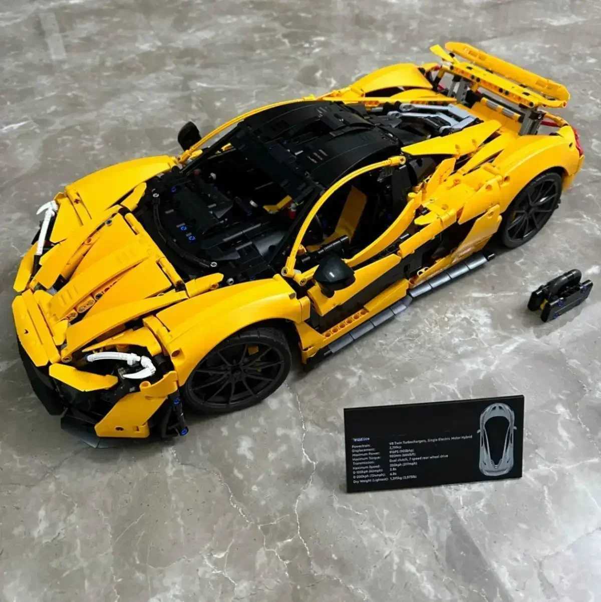 3893Pcs Technical Building Blocks Compatible 42172 McLaren P1 Moc Bricks Model for Adults Sports Car Toys for Boy Christma GiftsXJ250903