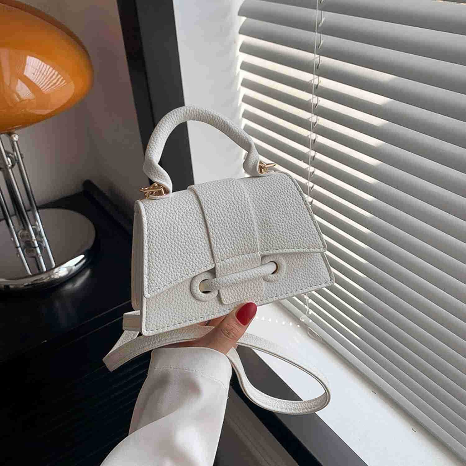 Mini Purses for Women Cute Top Handle Crossbody Bag Stylish Tiny Clutch Handbag with StrapW250903