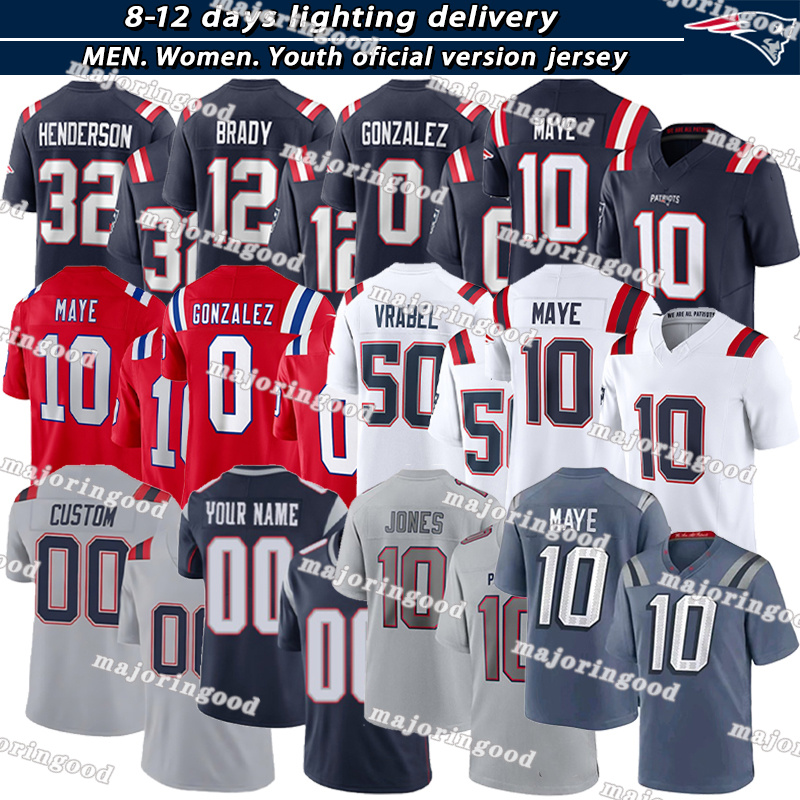New Englands city PatriotsES Jersey Drake Maye Football Jerseys Stefon Diggs Christian Gonzalez Tom Brady Rhamondre Stevenson Patriotes Collection
